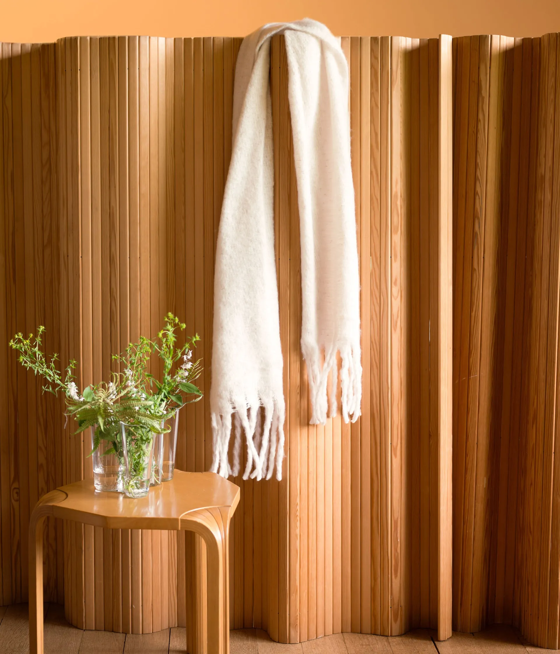 ECHARPE CAPRAR ECRU Femme Foulards & Écharpes