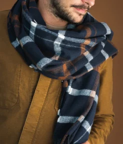 Outlet ECHARPE DORYAN MARINE Homme Foulards