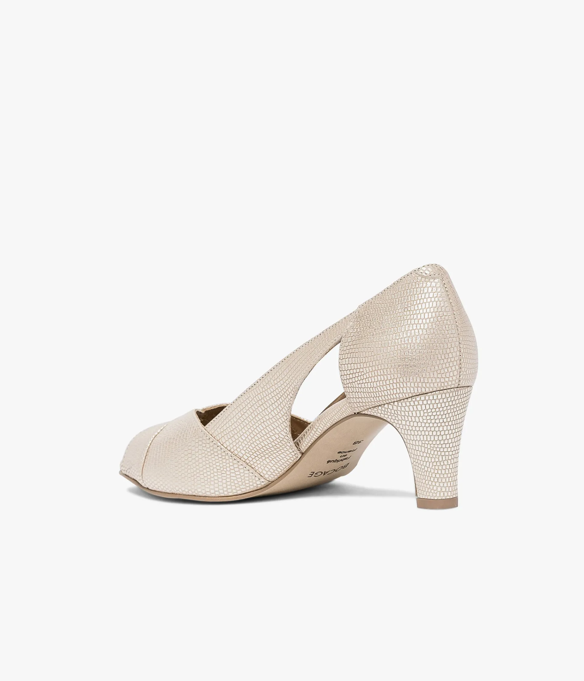 Outlet ESCARPIN DAMON PLATINE Femme Escarpins