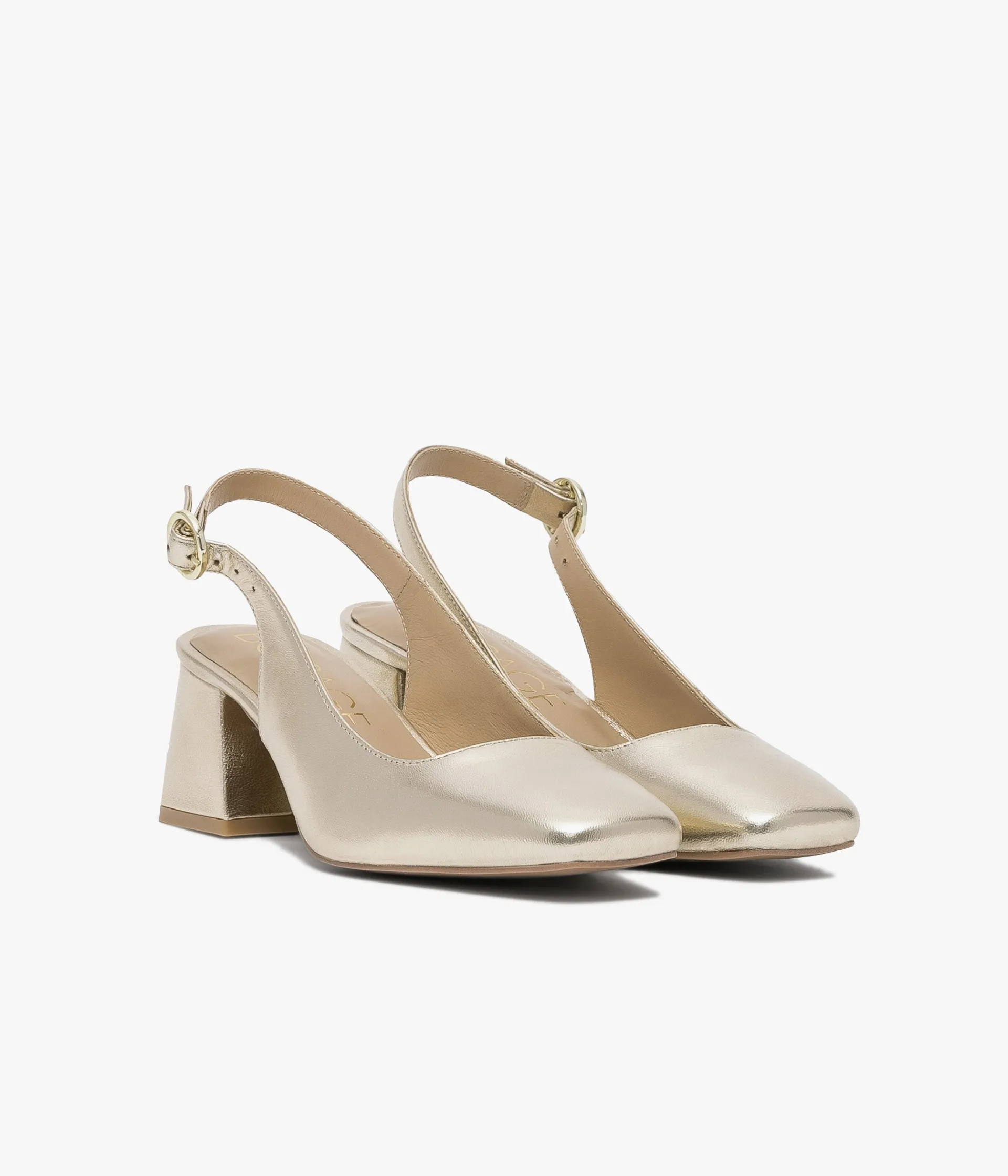 ESCARPIN DIDA PLATINE Femme Escarpins