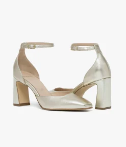 Best ESCARPIN DIXIE PLATINE Femme Escarpins