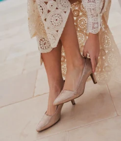 Outlet ESCARPIN IDYLLE PLATINE Femme Escarpins