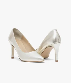 Discount ESCARPIN ILDA PLATINE Femme Escarpins