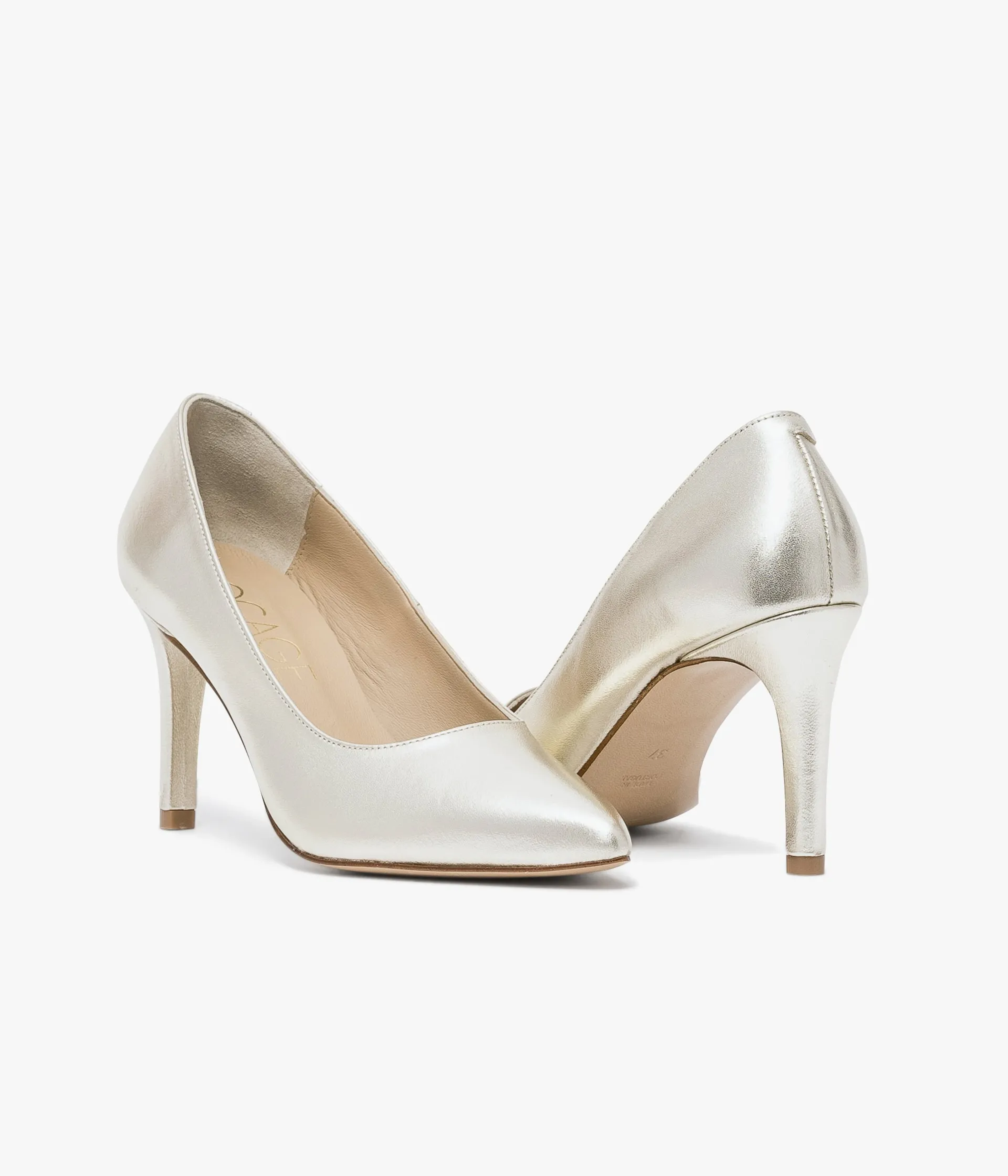 Discount ESCARPIN ILDA PLATINE Femme Escarpins