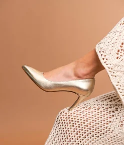 Discount ESCARPIN ILDA PLATINE Femme Escarpins