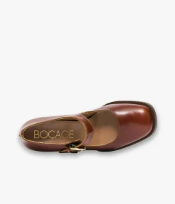 New ESCARPIN ISIS COGNAC Femme Escarpins|Babies