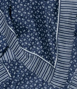 Discount FOULARD CEDRIC MARINE Homme Foulards