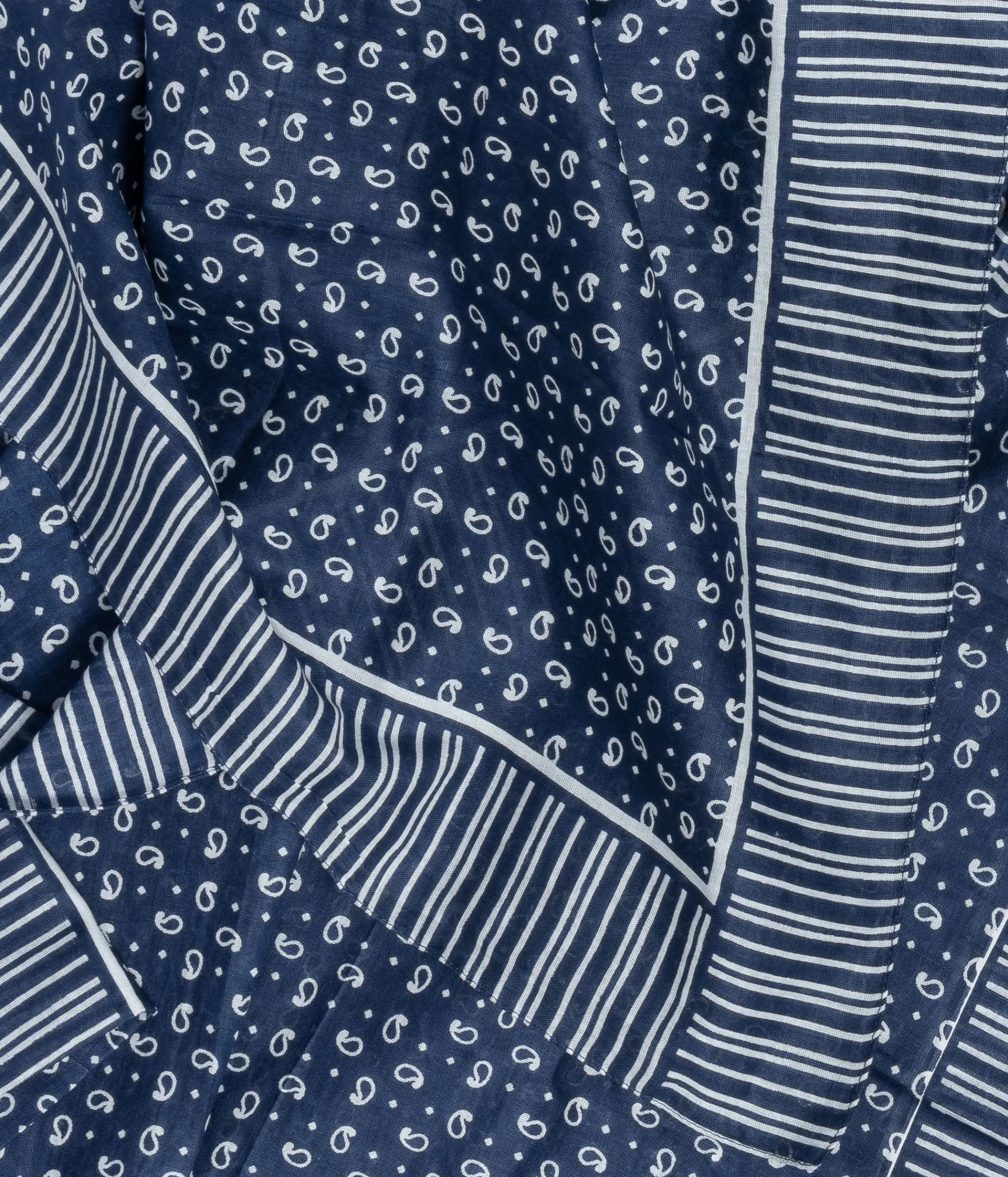 Discount FOULARD CEDRIC MARINE Homme Foulards