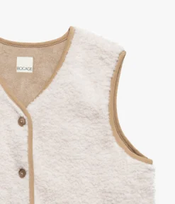 New GILET HELLY ECRU Femme Vêtements