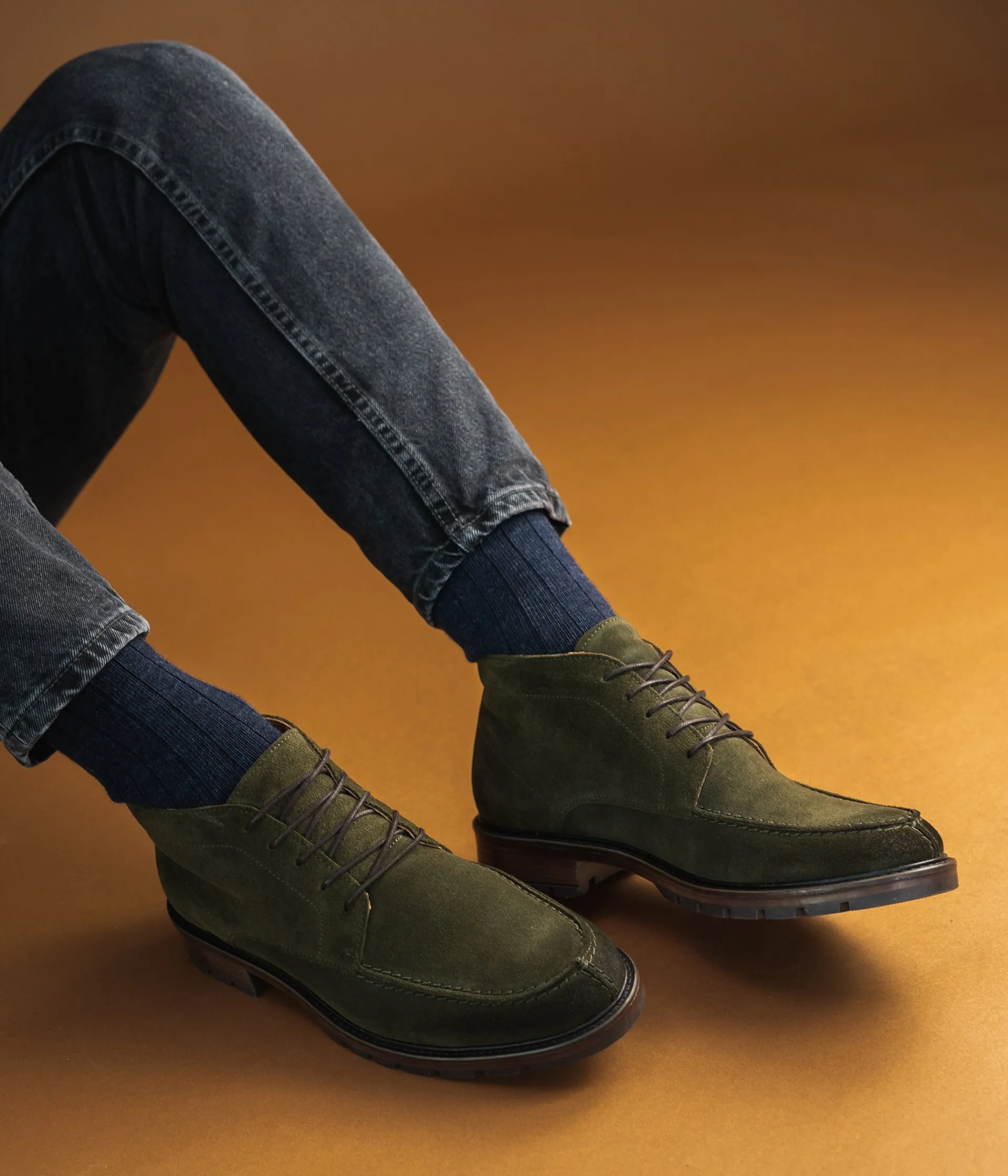 New LOW-BOOTS GUILLAUME KAKI Homme Boots