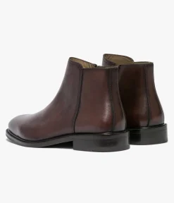 Outlet LOW-BOOTS MARINI COGNAC Homme Chelsea Boots|Boots