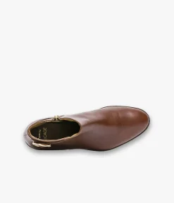 Sale LOW-BOOTS SIDONIE COGNAC Femme Boots & Bottines