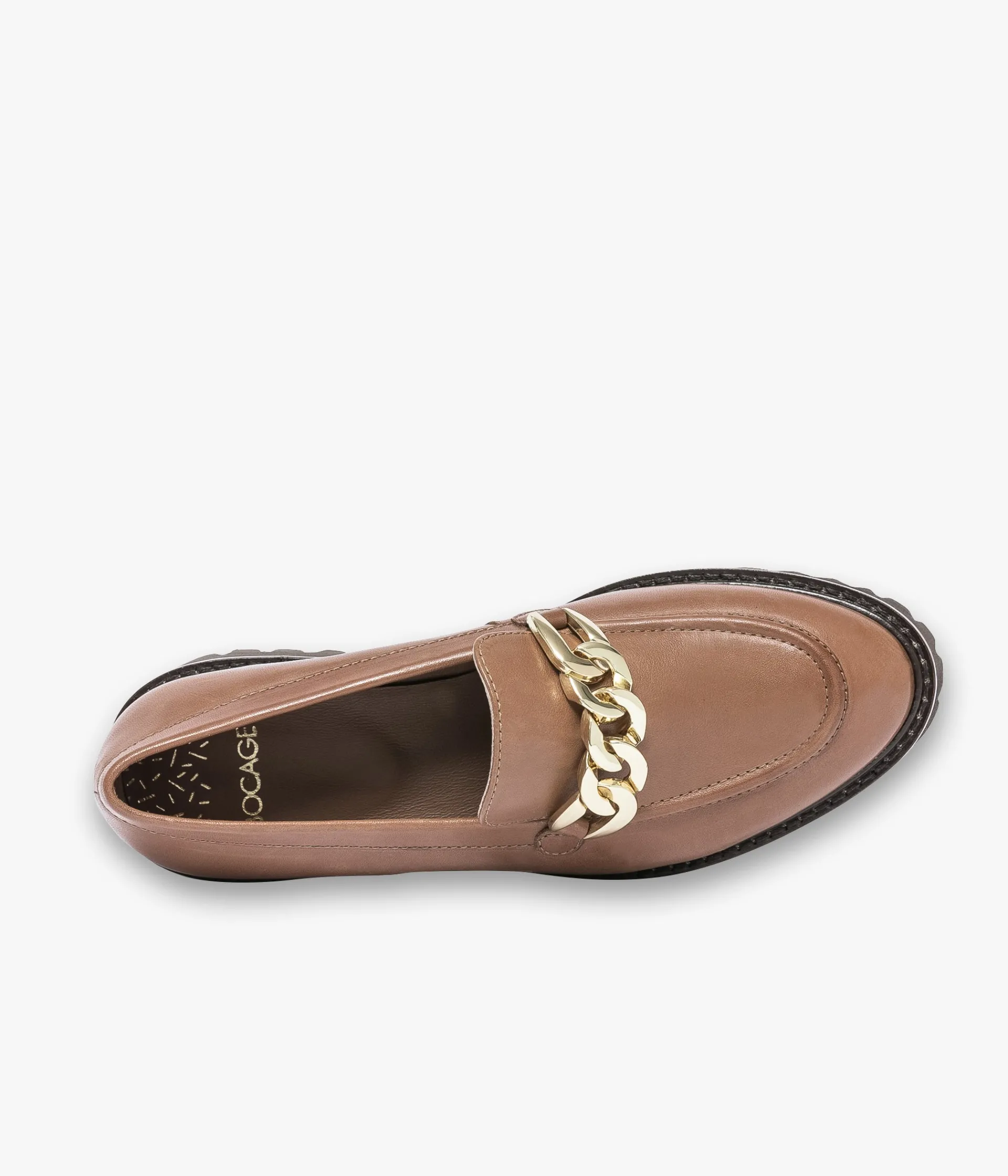 MOCASSIN ADALBERO CAMEL Femme Mocassins