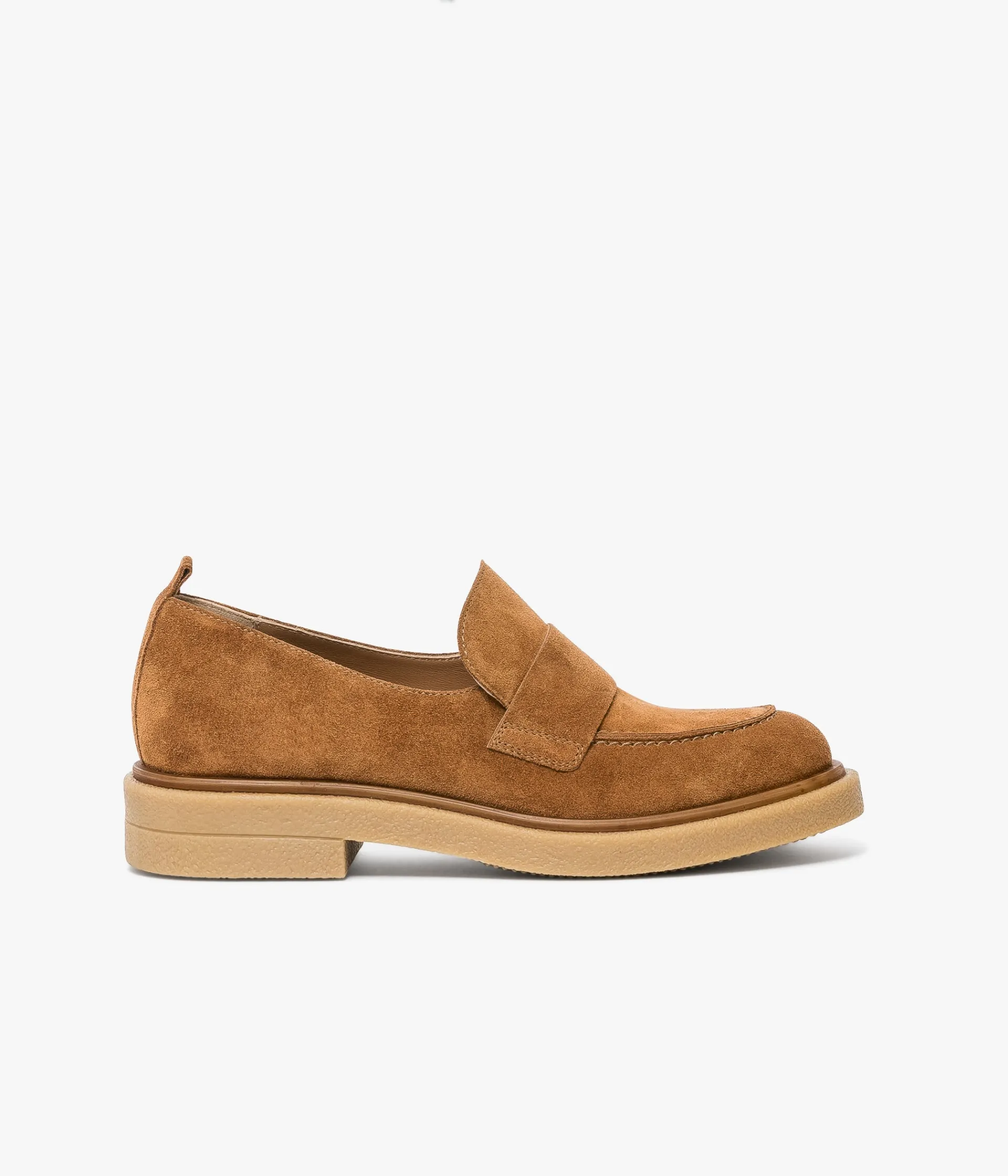 Discount MOCASSIN ALIENOR COGNAC Femme Mocassins