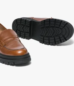 Online MOCASSIN ALINARO COGNAC Femme Mocassins