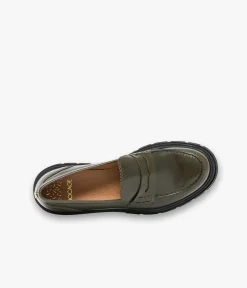 Outlet MOCASSIN ALINARO KAKI Femme Mocassins