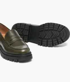 Outlet MOCASSIN ALINARO KAKI Femme Mocassins