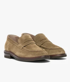 Discount MOCASSIN AMBROISE TABAC Homme Mocassins|Chaussures De Ville