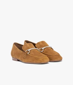 Outlet MOCASSIN ANAMONE COGNAC Femme Mocassins