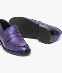 MOCASSIN ARIANA VIOLET Femme Mocassins