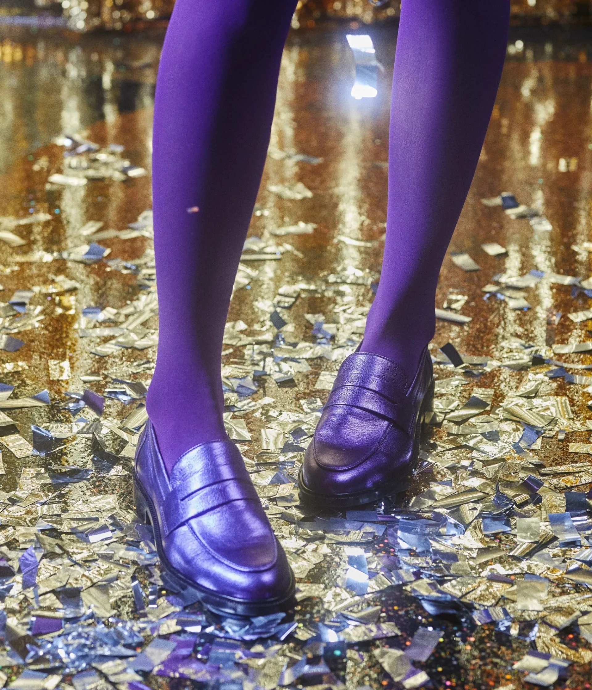 MOCASSIN ARIANA VIOLET Femme Mocassins