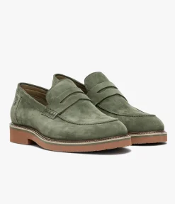 Sale MOCASSIN OLIVIER KAKI Homme Mocassins