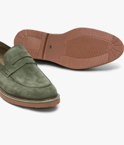Sale MOCASSIN OLIVIER KAKI Homme Mocassins