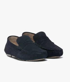 MOCASSIN SESAME MARINE Homme Mocassins