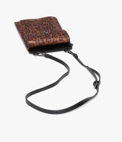 Discount POCHETTE ANNE LEOPARD Femme Pochettes|Sacs À Bandoulière