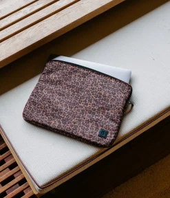 Clearance POCHETTE D'ORDINATEUR JAZZ LEOPARD Femme Pochettes|Petite Maroquinerie