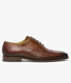 Hot RICHELIEU HERVE COGNAC Homme Chaussures De Ville