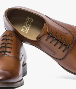 Best RICHELIEU LUCIAN COGNAC Homme Chaussures De Ville