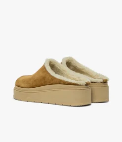 Hot SABOTS ANINA COGNAC Femme Mocassins