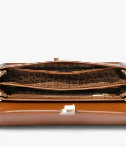 Discount SAC ABBY COGNAC Femme Sacs Porté Épaule|Sacs À Bandoulière