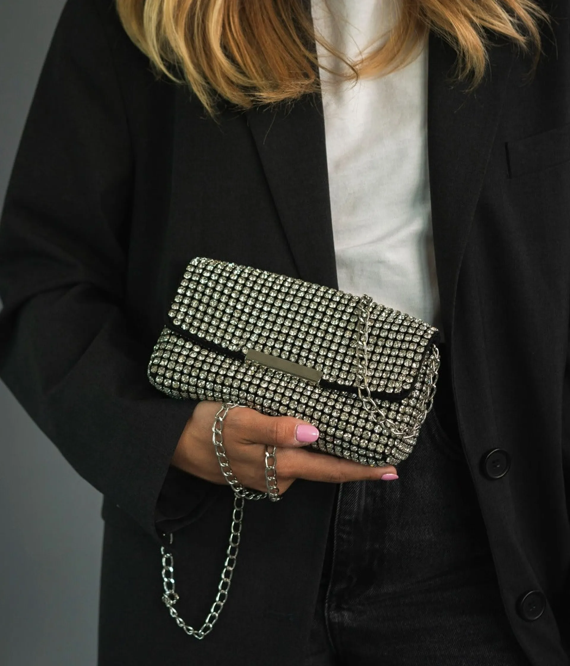 Clearance SAC ALOÏSSE STRASS Femme Sacs Porté Épaule|Sacs À Bandoulière