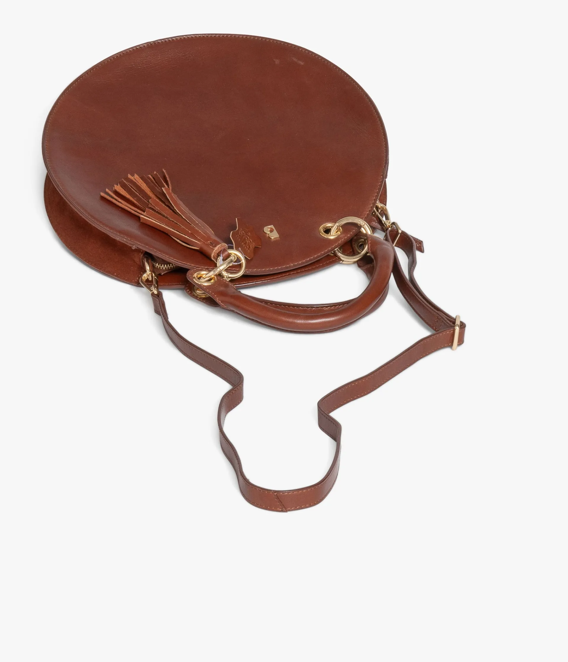 Best SAC CLADIE COGNAC Femme Sacs Porté Épaule|Sacs Cabas