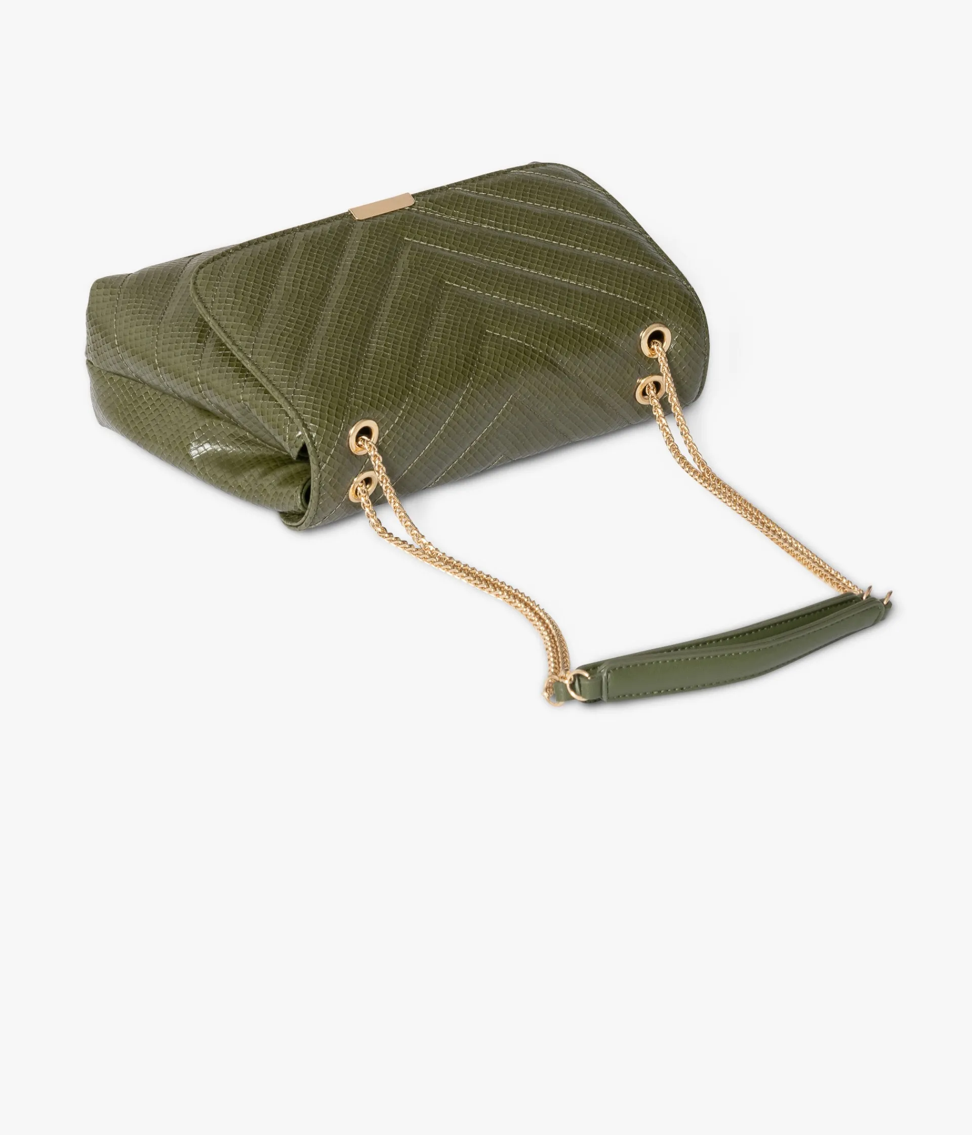 SAC CLEMENCE KAKI Femme Sacs Porté Épaule|Sacs À Bandoulière