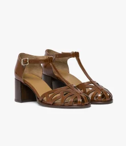 Hot SALOMÉ DONATELLA COGNAC Femme Escarpins
