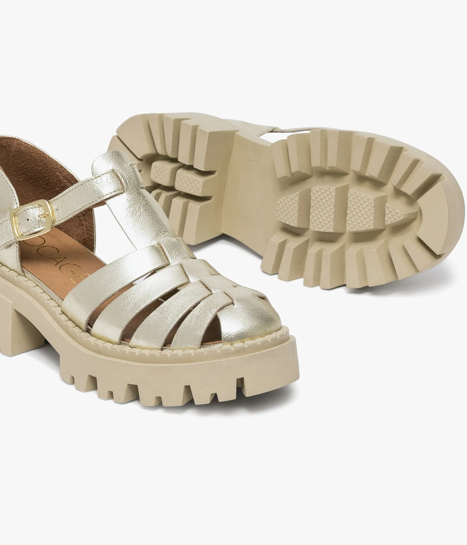 Outlet SANDALE HABBA PLATINE Femme Sandales