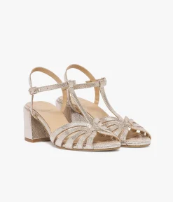 Online SANDALE HADELE PLATINE Femme Sandales