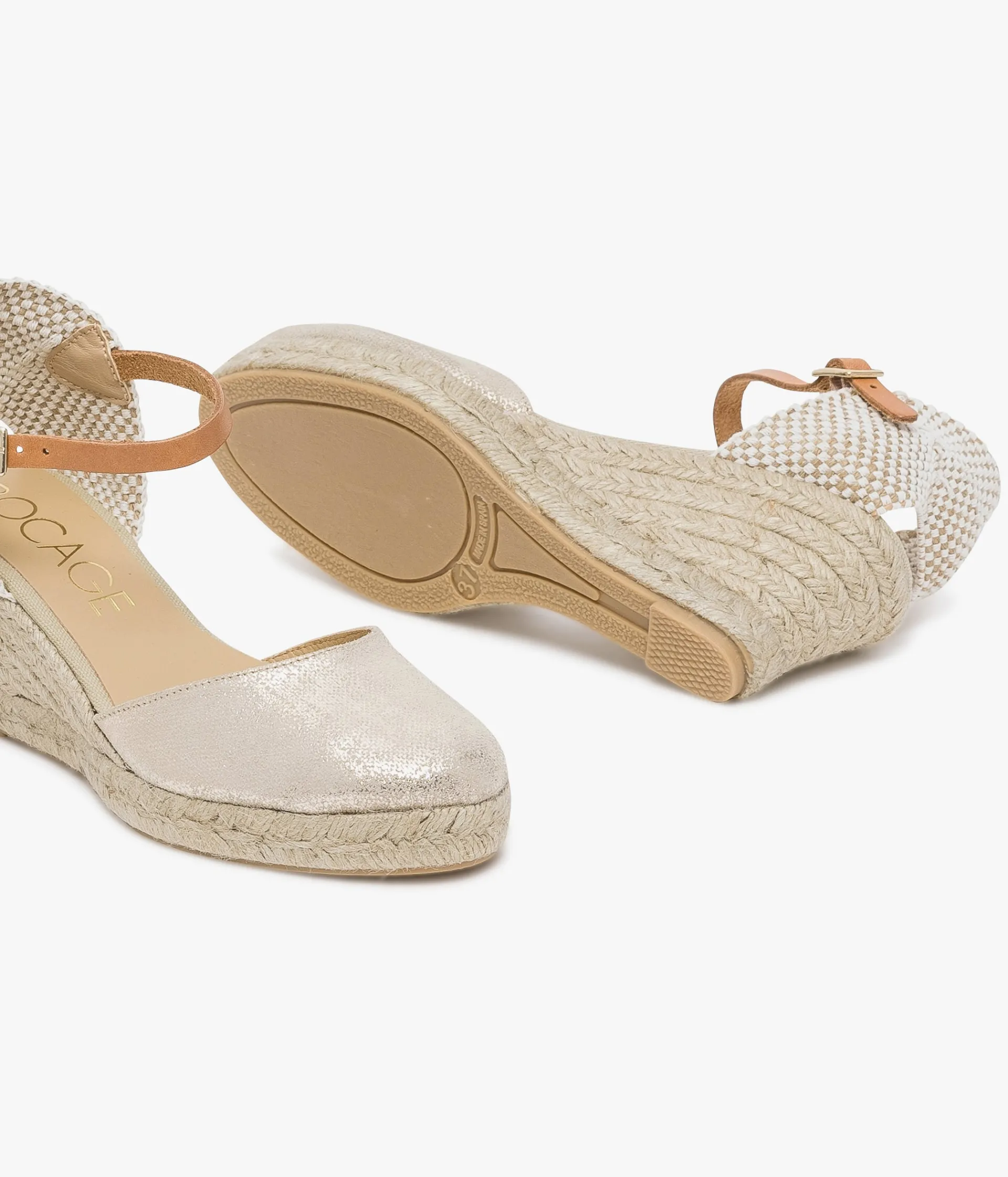 Sale SANDALE HELIAN PLATINE Femme Sandales