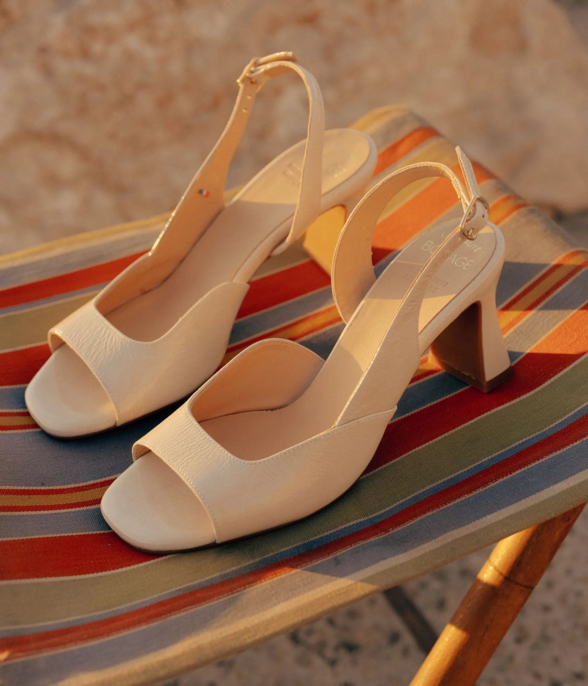 Outlet SANDALE HILYESSA ECRU Femme Sandales