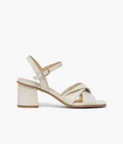 New SANDALE HISTORY ECRU Femme Sandales