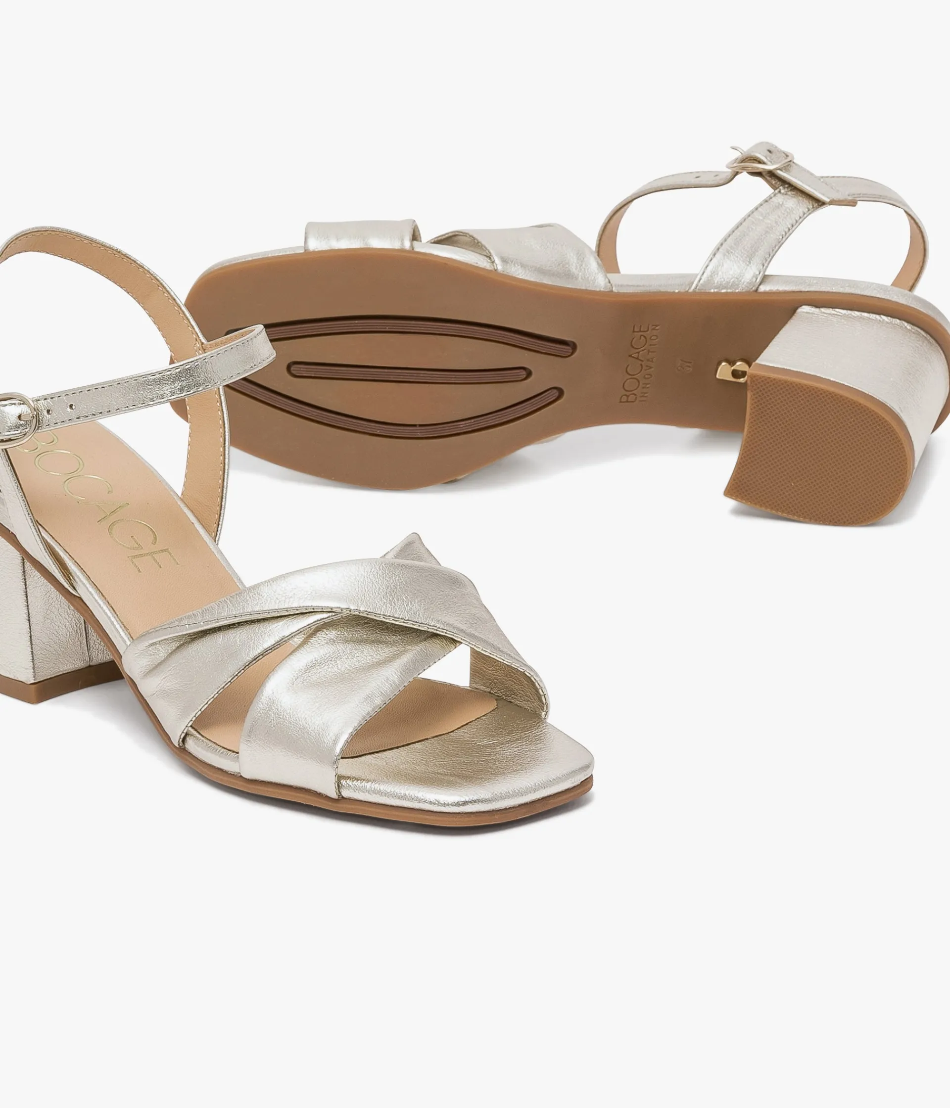 Hot SANDALE HISTY PLATINE Femme Sandales