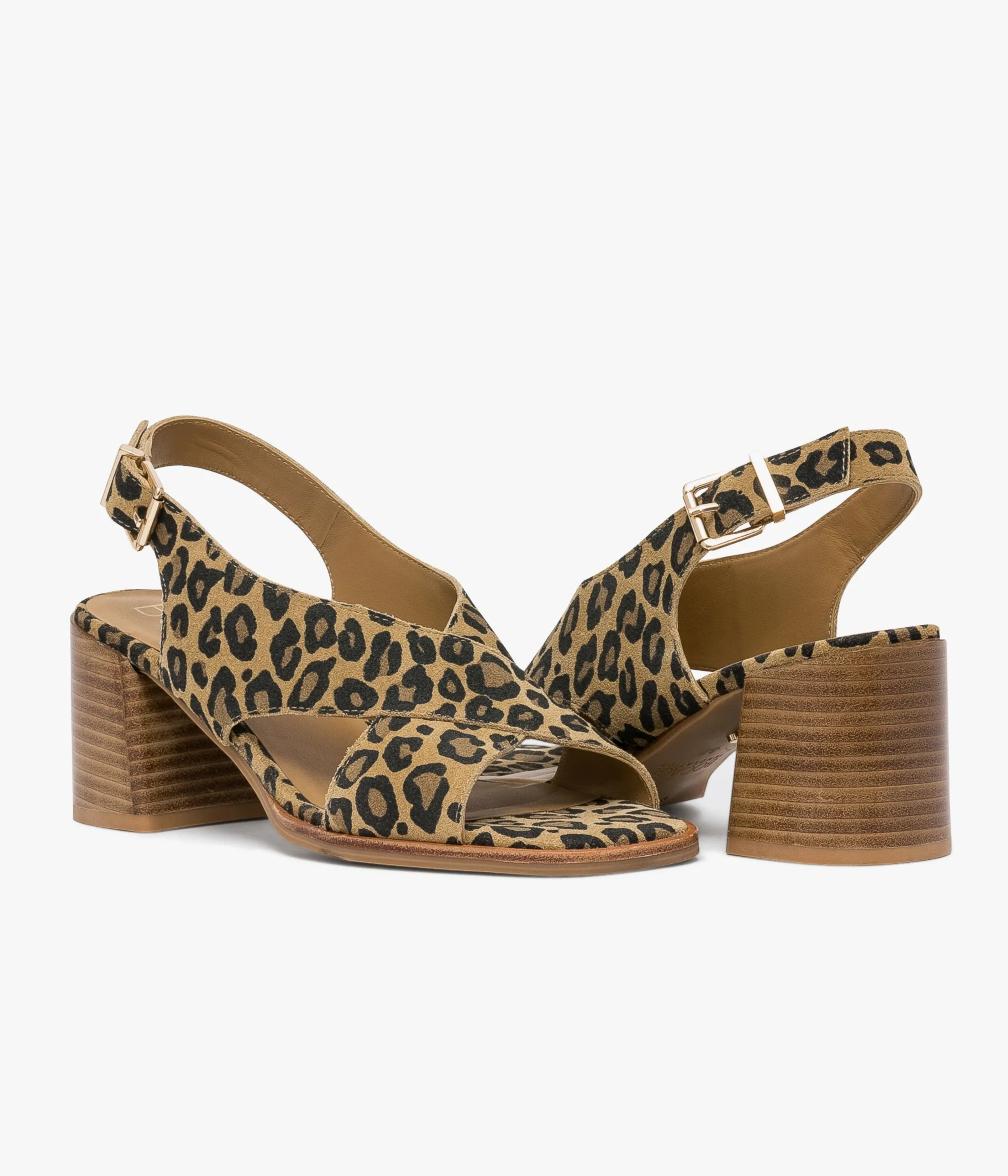 Clearance SANDALE HORSA LEOPARD Femme Sandales