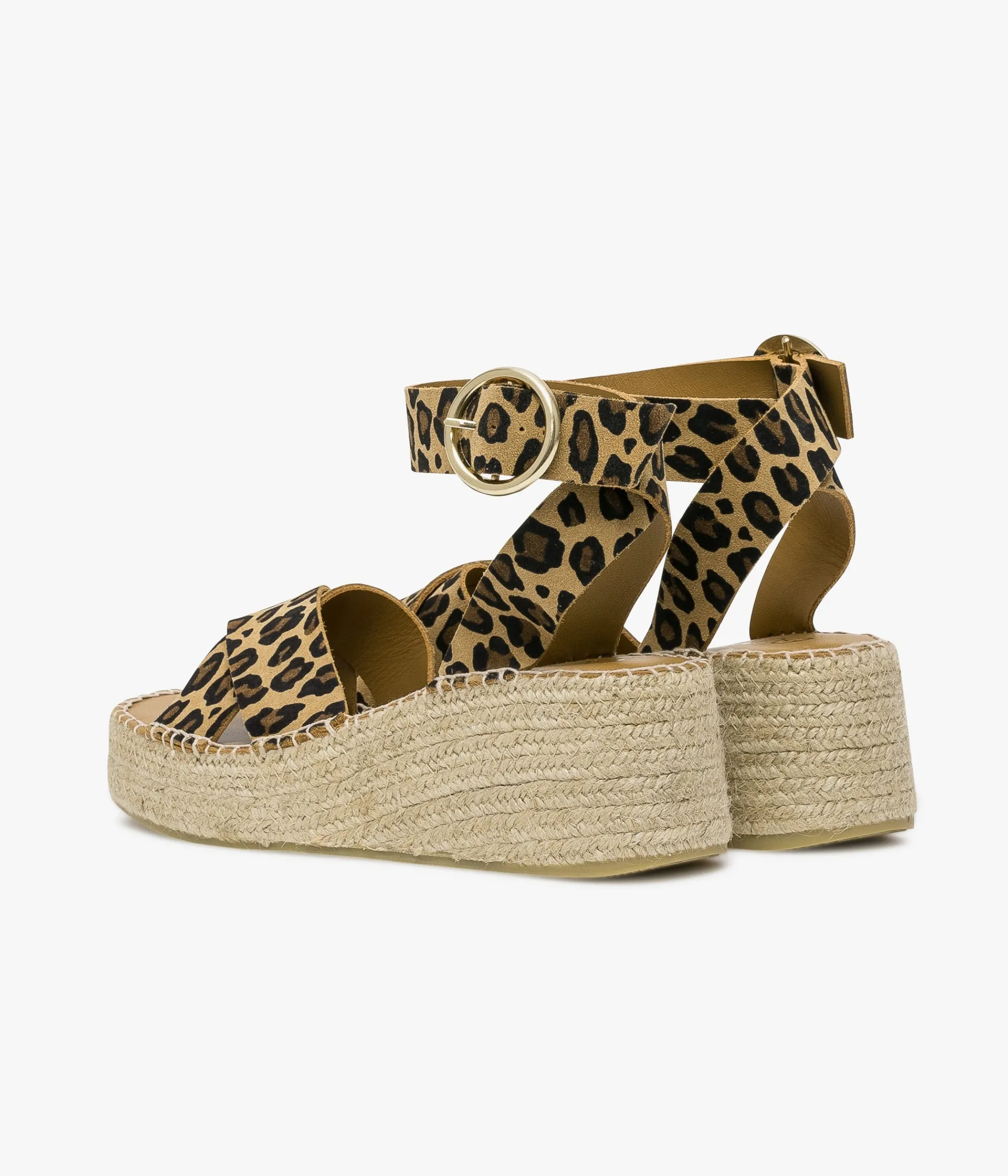 Hot SANDALE HORTENSE LEOPARD Femme Sandales