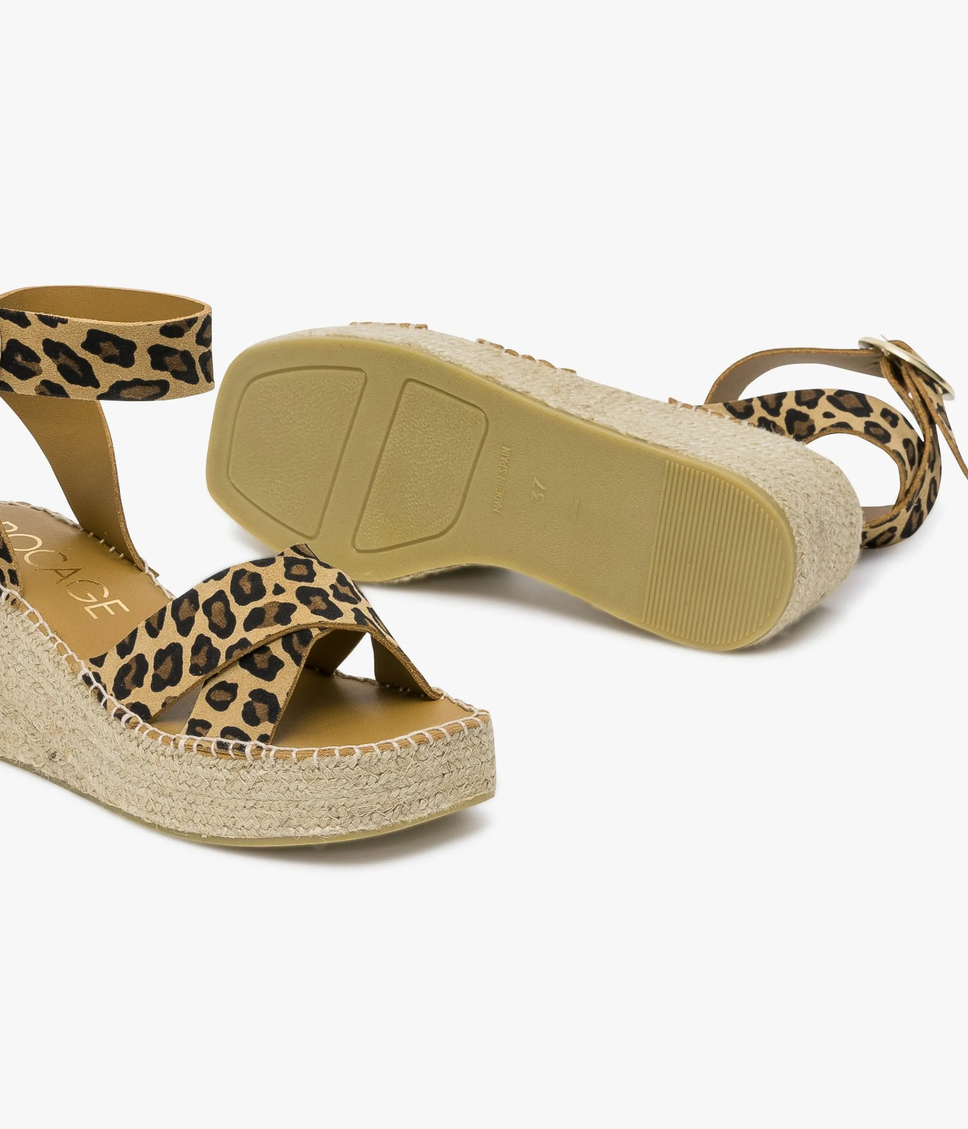 Hot SANDALE HORTENSE LEOPARD Femme Sandales