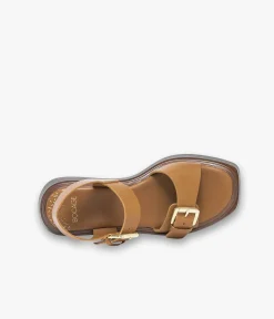 SANDALE JARKARTY COGNAC Femme Sandales