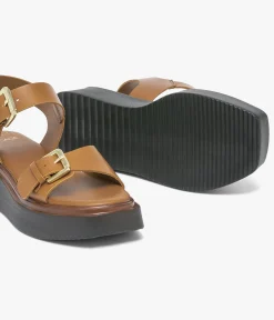 SANDALE JARKARTY COGNAC Femme Sandales