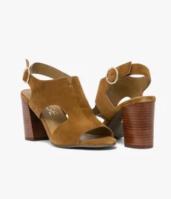 Hot SANDALE PENSEE COGNAC Femme Sandales